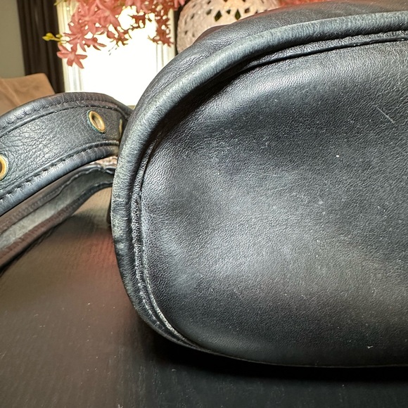 Vintage COACH 9952 Lula’s Legacy leather Drawstring Bucket Bag 90’s G7I-9952 - Picture 3 of 12